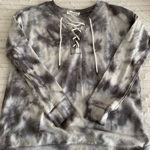 NWOT WMNS Cloud Chaser Tie-Dyed Top